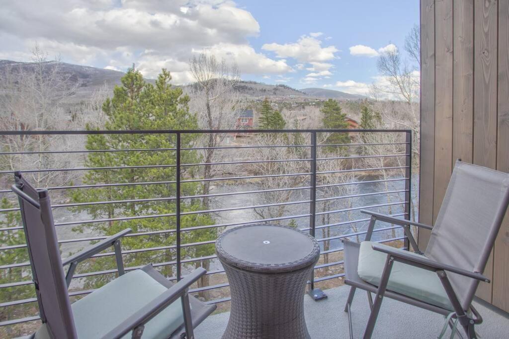 Cozy- Mountain Style - River View Apartment - Colorado Silverthorne Buitenkant foto